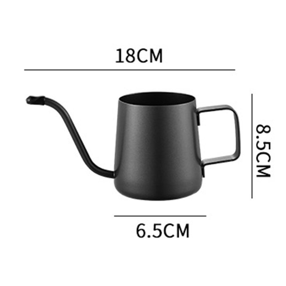 Blusmart Kaffeekanne Kaffee-Handgießkanne Aus Edelstahl 304, Langlebig, Einfache black