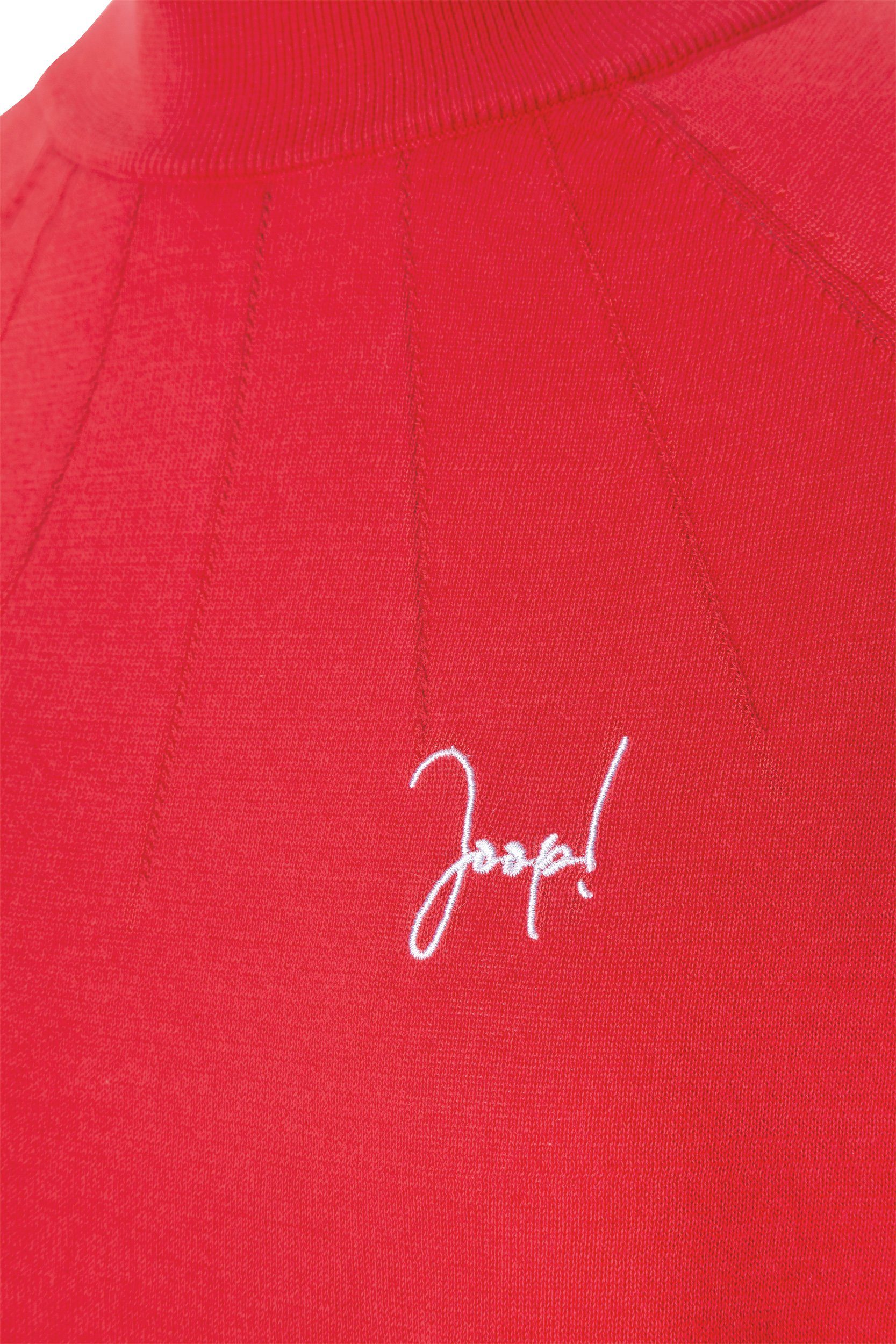 JOOP! Bodywear Rundhalspullover »JOOP! Sporty Elegance Langarm Strick Shirt  aphrodite red« online kaufen | OTTO