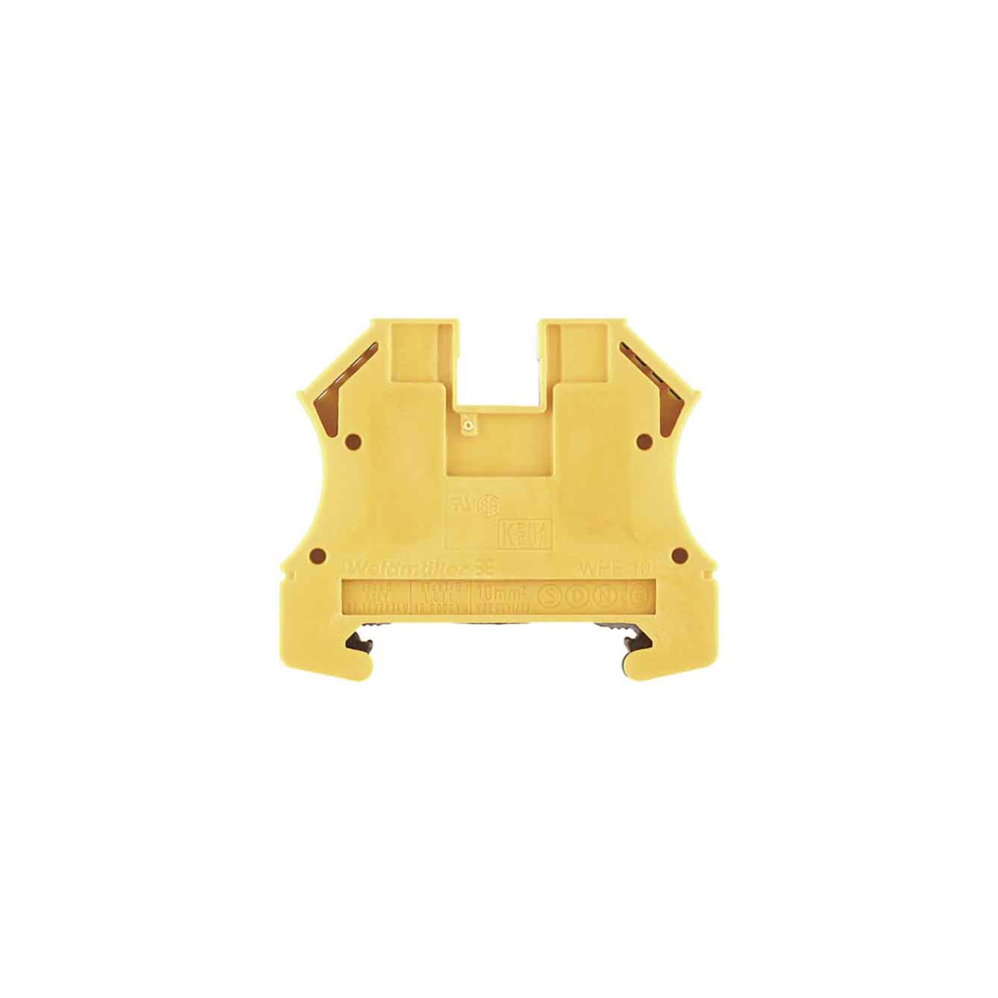 Weidmüller Klemmen Weidmüller Schutzleiterklemme 60x9,9x47mm WPE 10