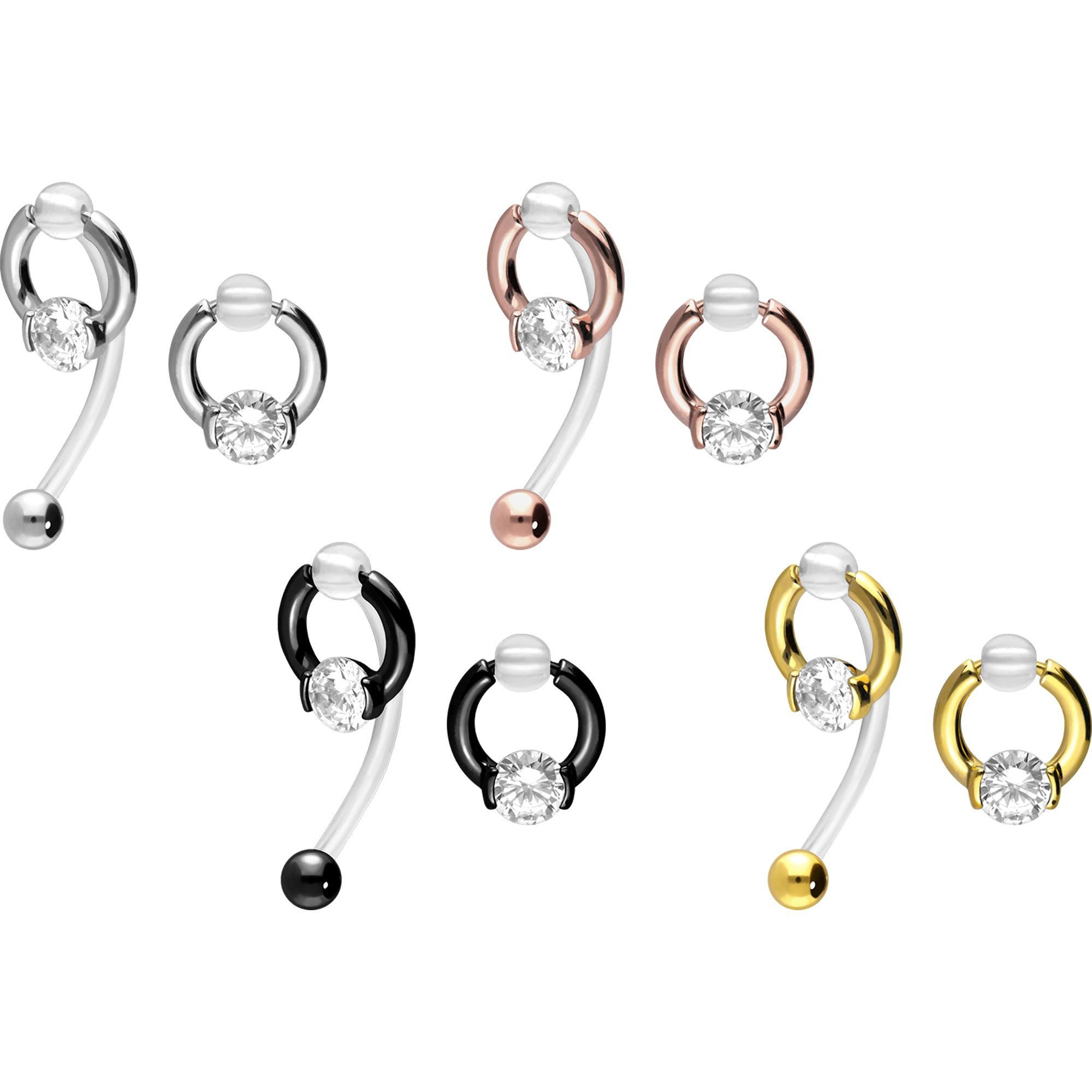 PIERCINGLINE Bauchnabelpiercing PMFK Bananabell mit Chirurgenstahl-Design R günstig online kaufen