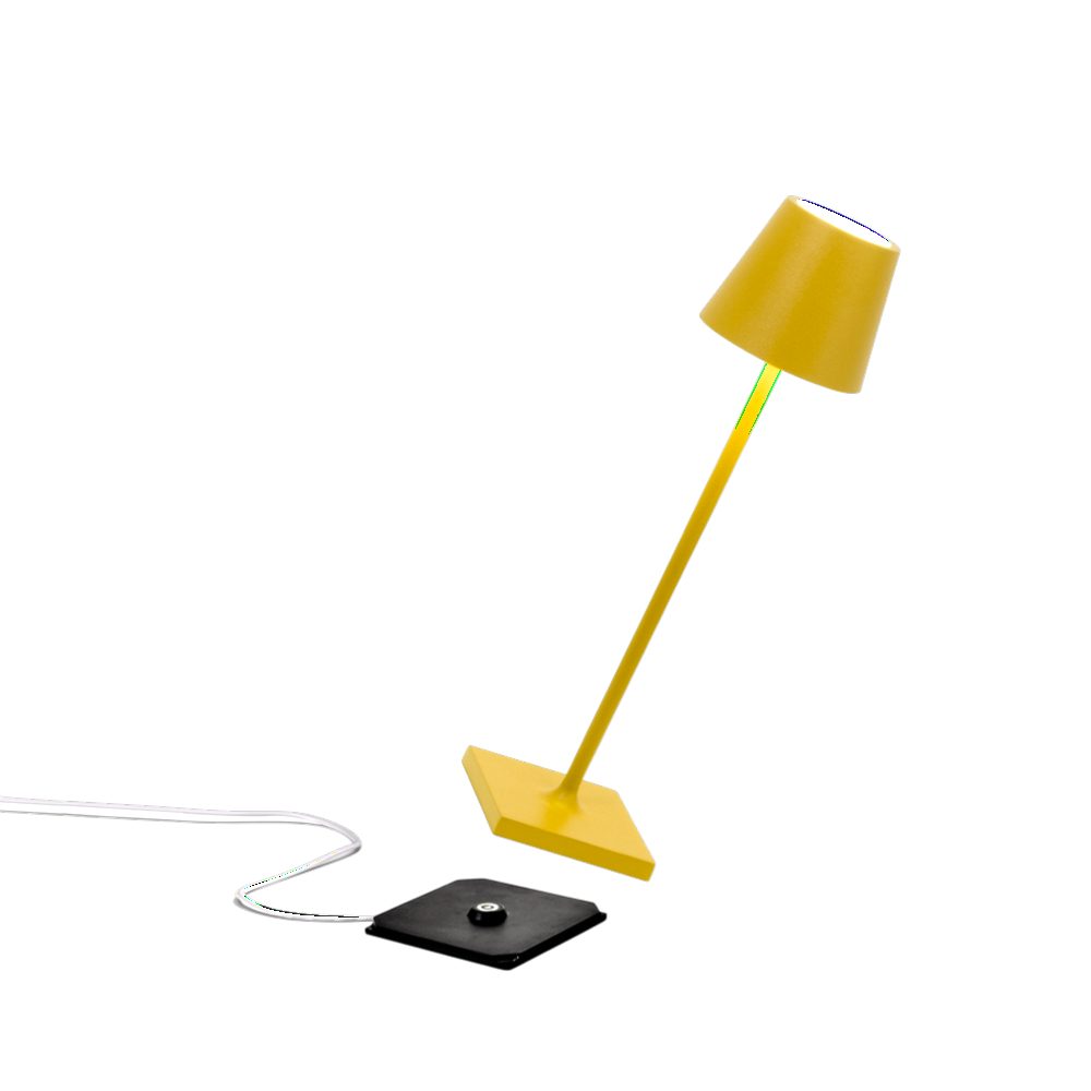 Zafferano LED Tischleuchte Poldina Micro Pro, LED fest integriert, Warmweiß, Neutralweiß, Kaltweiß