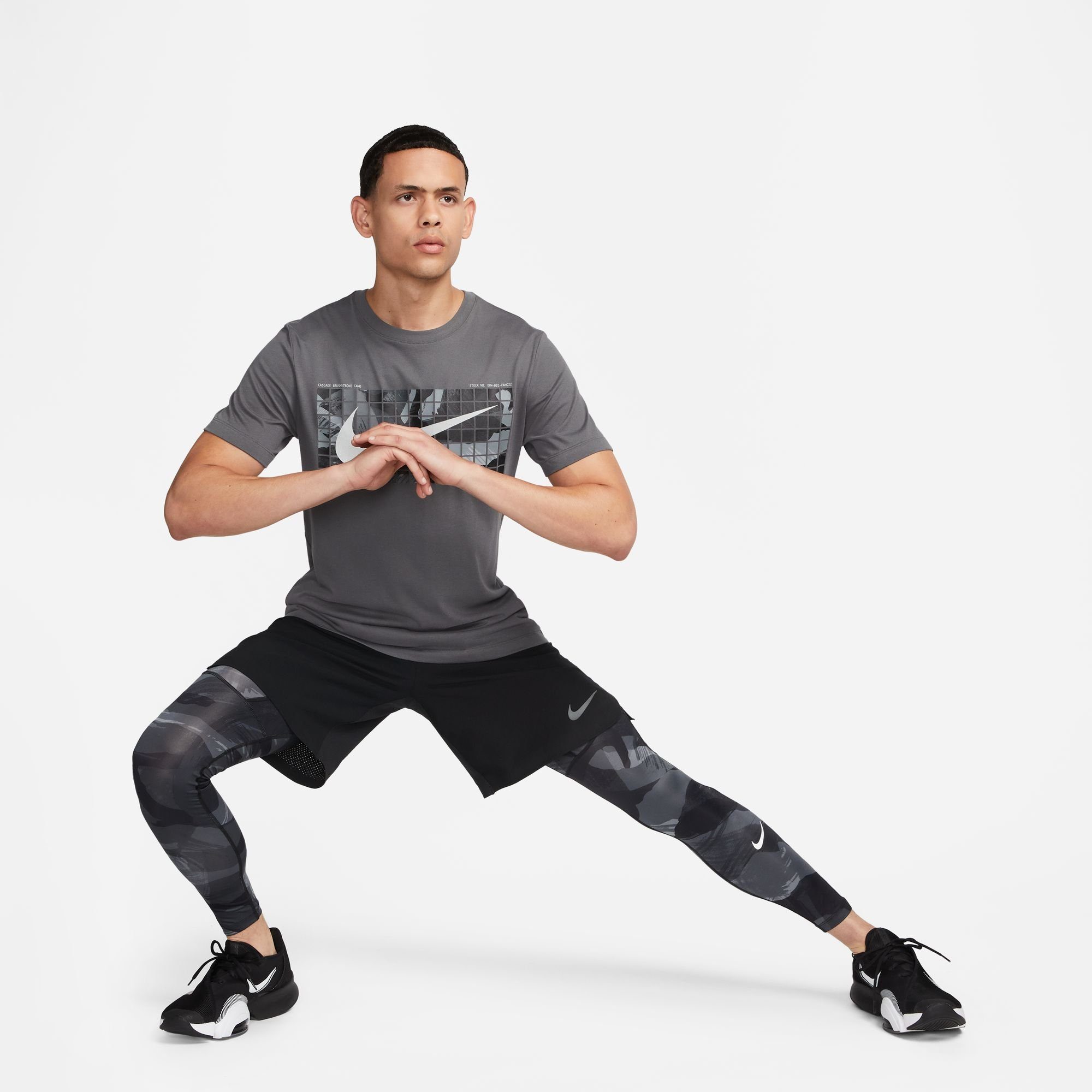 Nike Trainingstights CAMO PRO MEN'S DRI-FIT TIGHTS