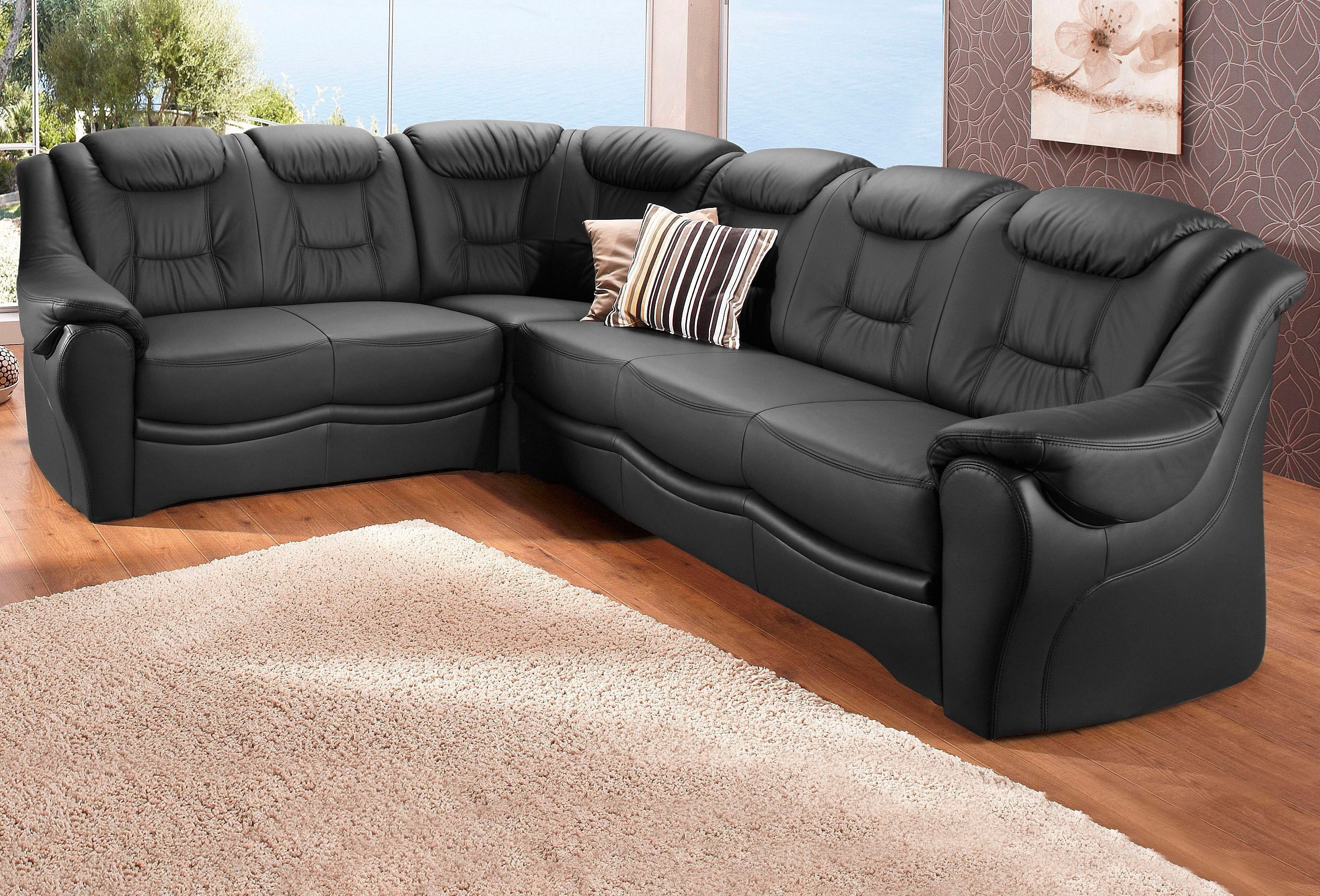 sit&more Ecksofa "Savoni L-Form" wahlweise mit Bettfunktion günstig online kaufen