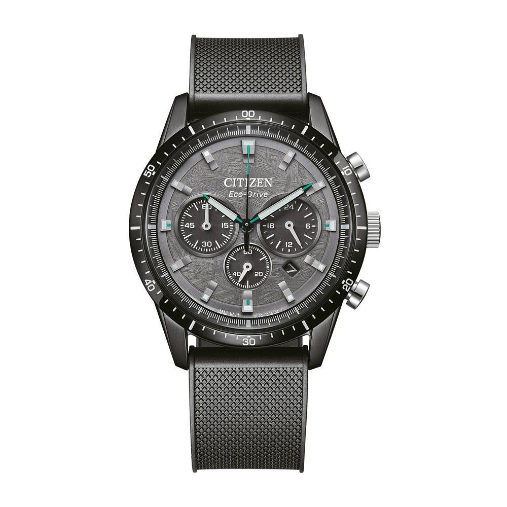 Citizen Quarzuhr Herren Chronograph aus schwarzem Edelstahl von Citizen günstig online kaufen