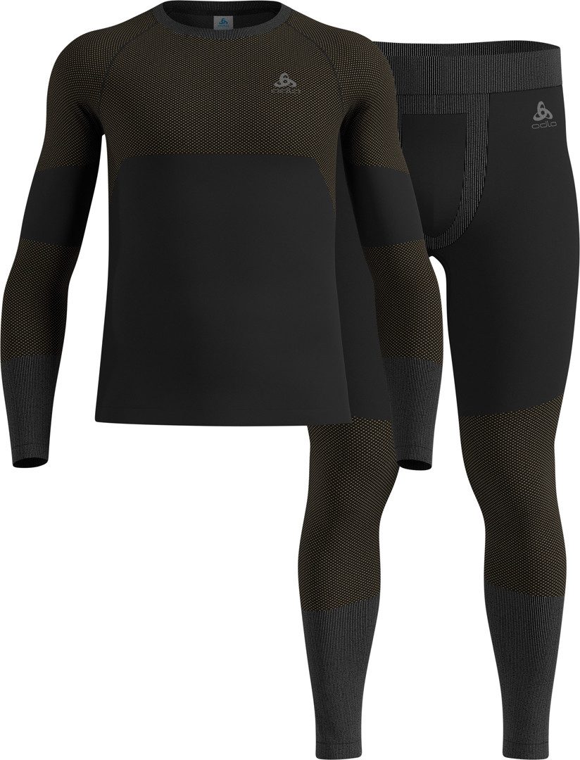 Odlo Funktionsunterhemd ODLO SET FUNDAMENTALS PERFORMANCE WARM Longsleeve & Hose black