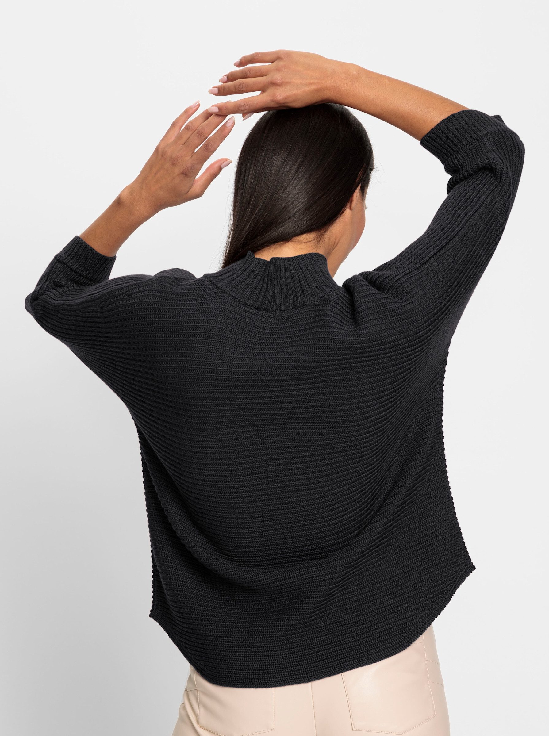 heine Strickpullover Stehkragenpullover . günstig online kaufen