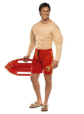 Smiffys Kostüm Baywatch Rettungs-Schwimmer, Original lizenziertes Produkt aus der Serie 'Baywatch'