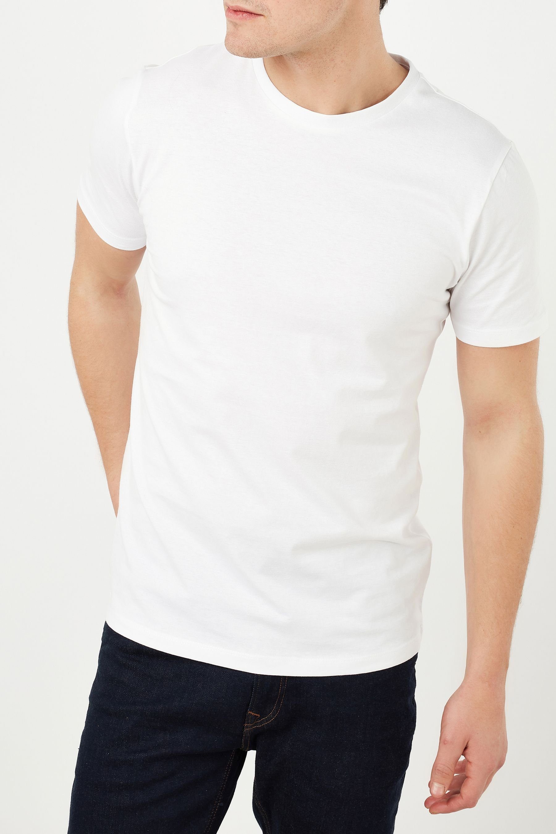 Next T-Shirt Slim Fit Rundhals-T-Shirt (1-tlg)