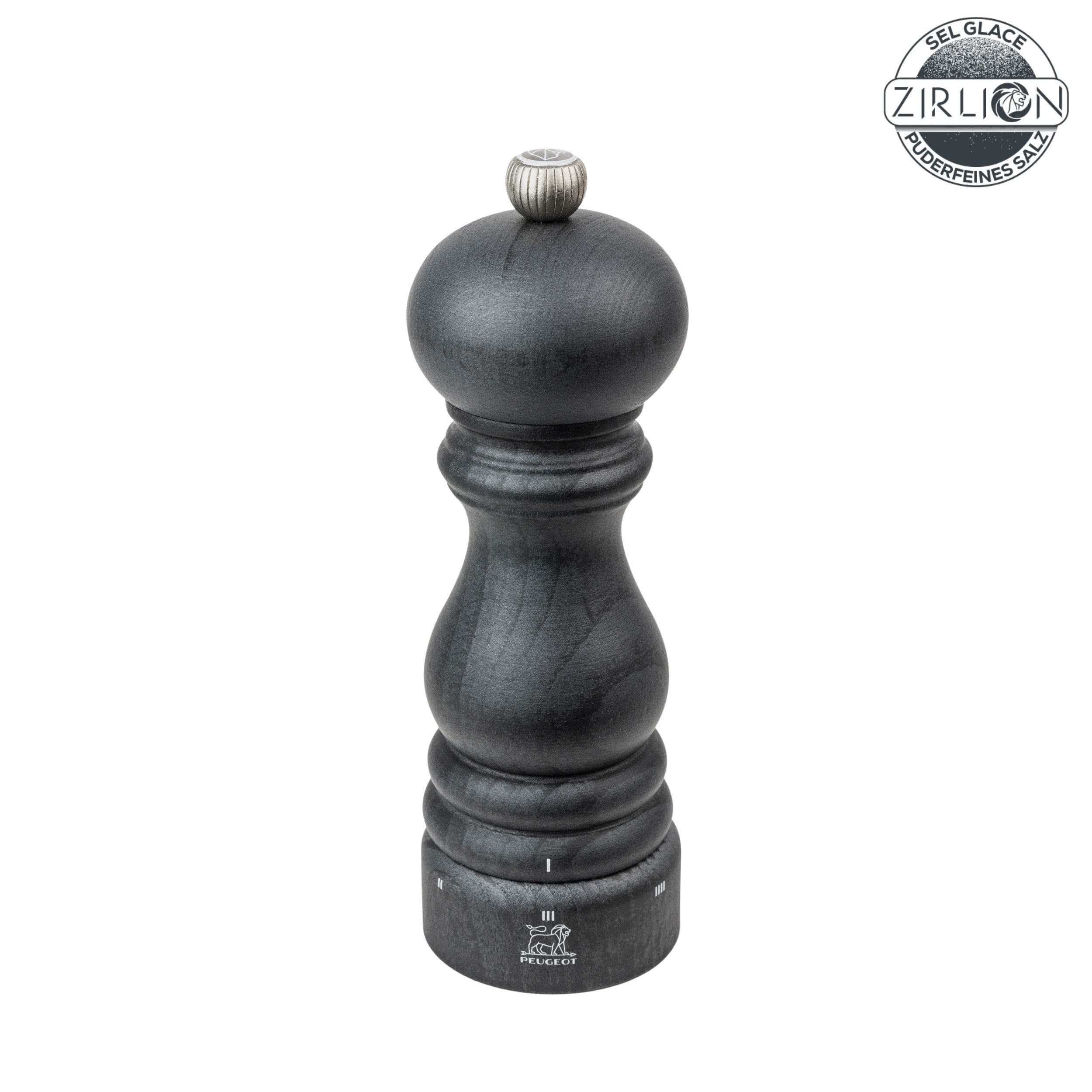PEUGEOT Salzmühle PARIS 18cm Graphit Buchenholz uSelect Zirkonia-Mahlwerk Manuell
