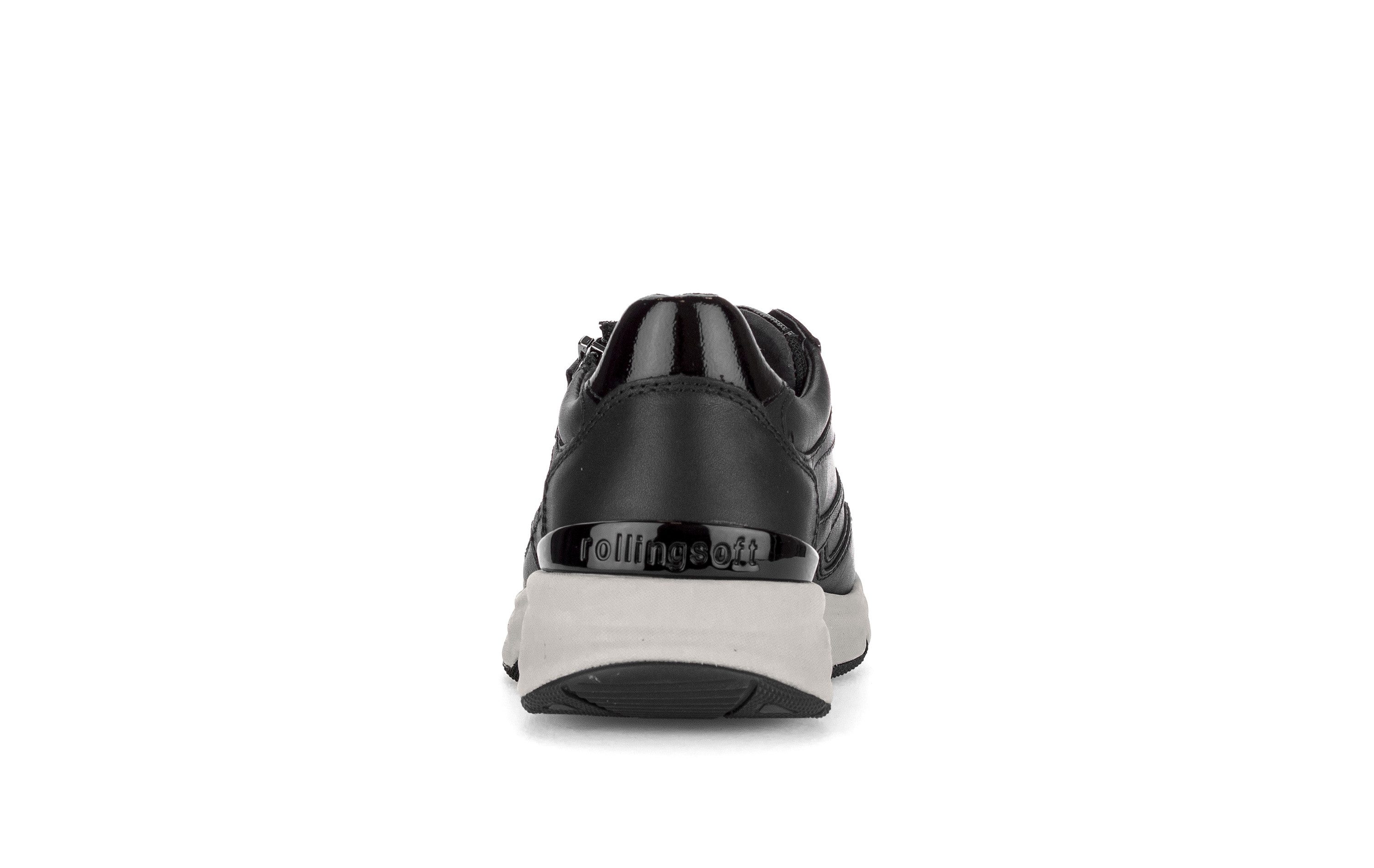 rollingsoft Keilsneaker Schnürschuh, Halbschuh, Freizeitschuh mit Außenreißverschluss