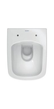 Duravit Bidet Wand-WC DURASTYLE COMPACT RIMLESS tief, 370x480mm weiß WG weiß