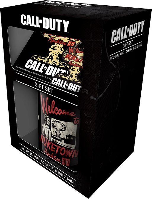 PYRAMID Tasse Geschenkset Call of Duty, Keramik, inkl. Untersetzter und  Schlüsselanhänger