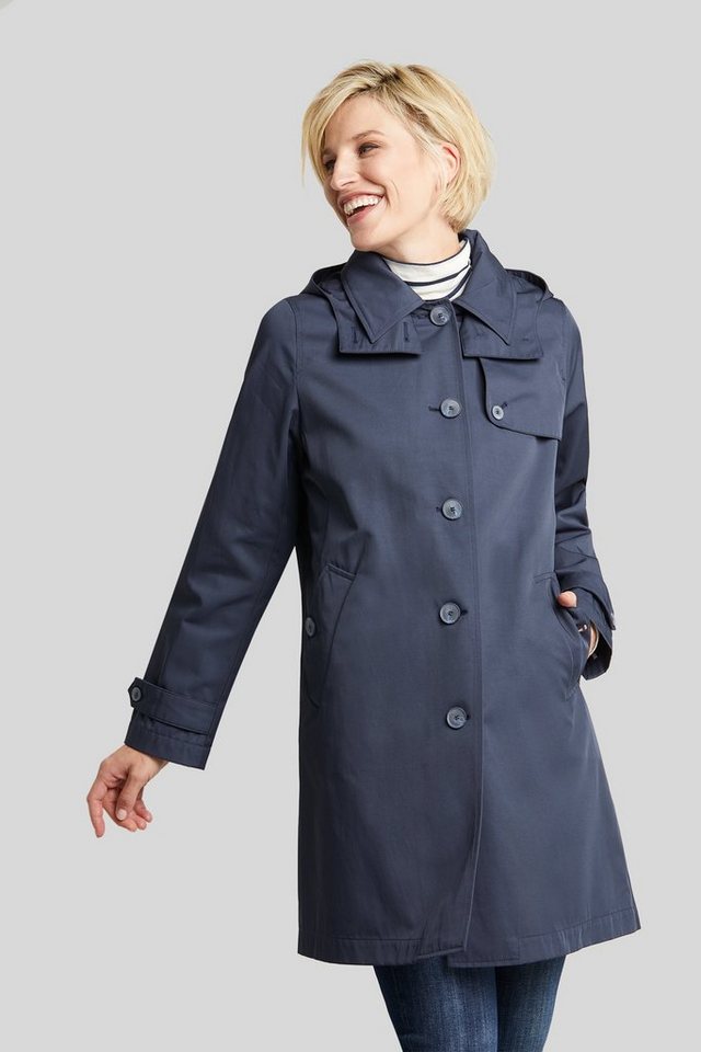 Bugatti Trenchcoat Mit Fließender Falte Im Rücken Otto Bugatti Trenchcoat Mit Fließender Falte, Bugatti Trench Coat Herren