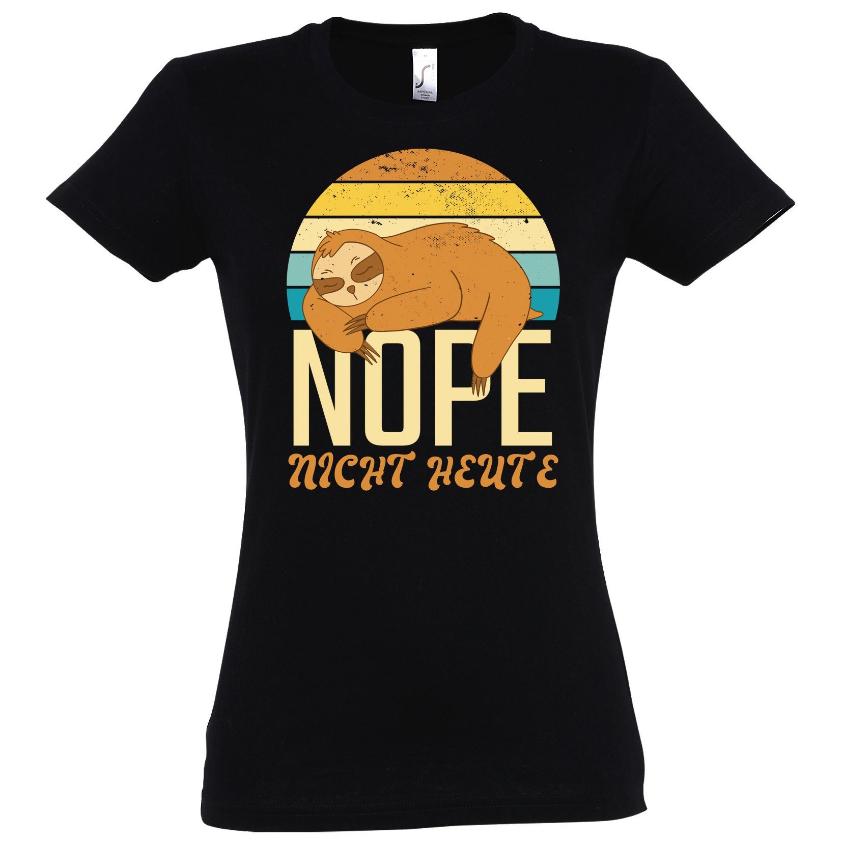 Youth Designz T-Shirt NOPE Nicht Heute Damen Shirt Mit modischem Print