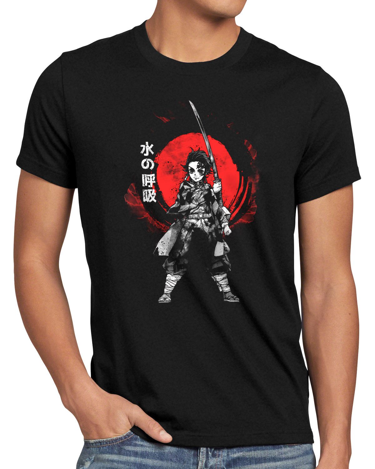 style3 T-Shirt demon slayer tanjiro nezuko zenitsu inosuke rengoku kamado agatsuma