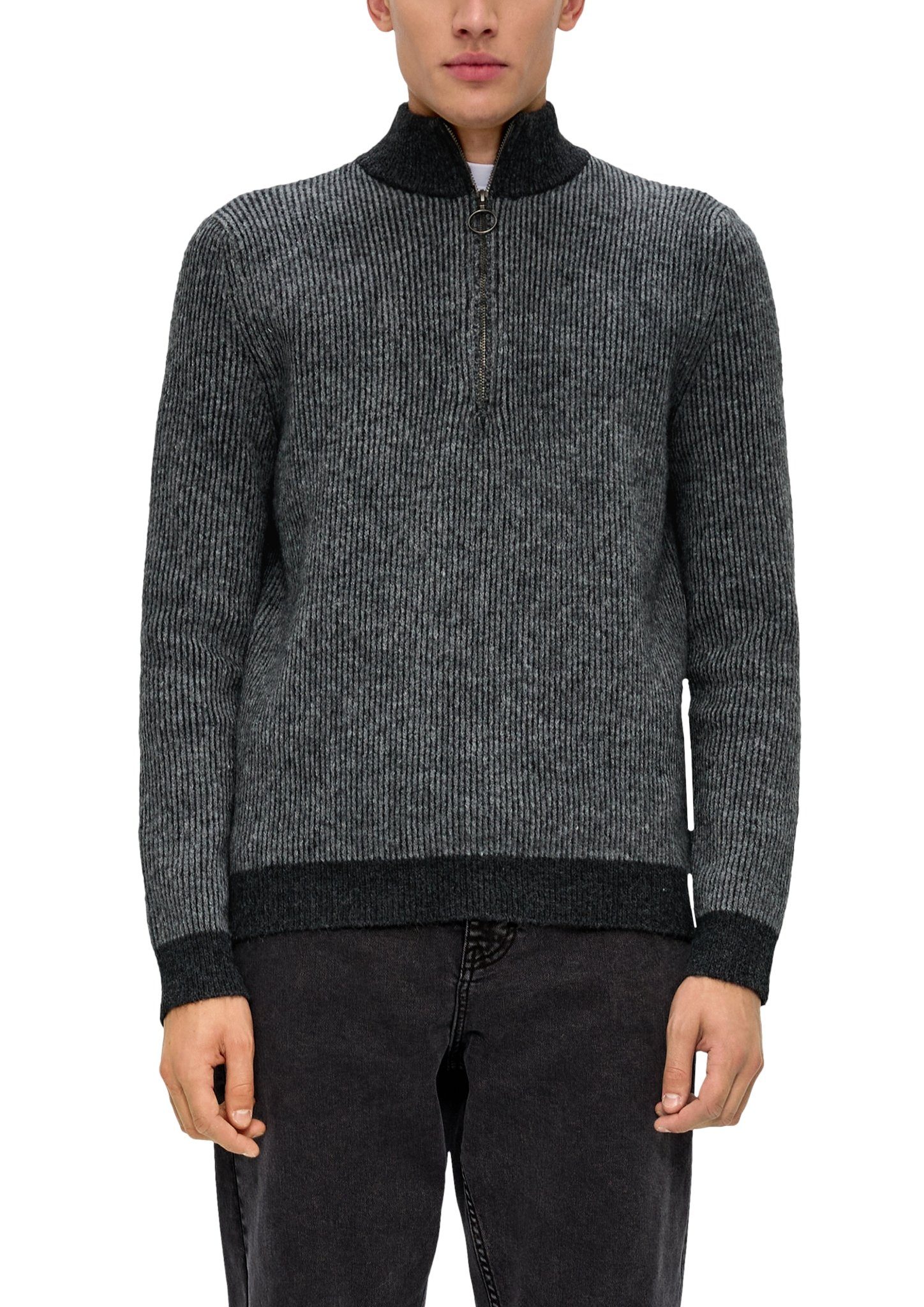 QS Troyer in Melange-Optik günstig online kaufen