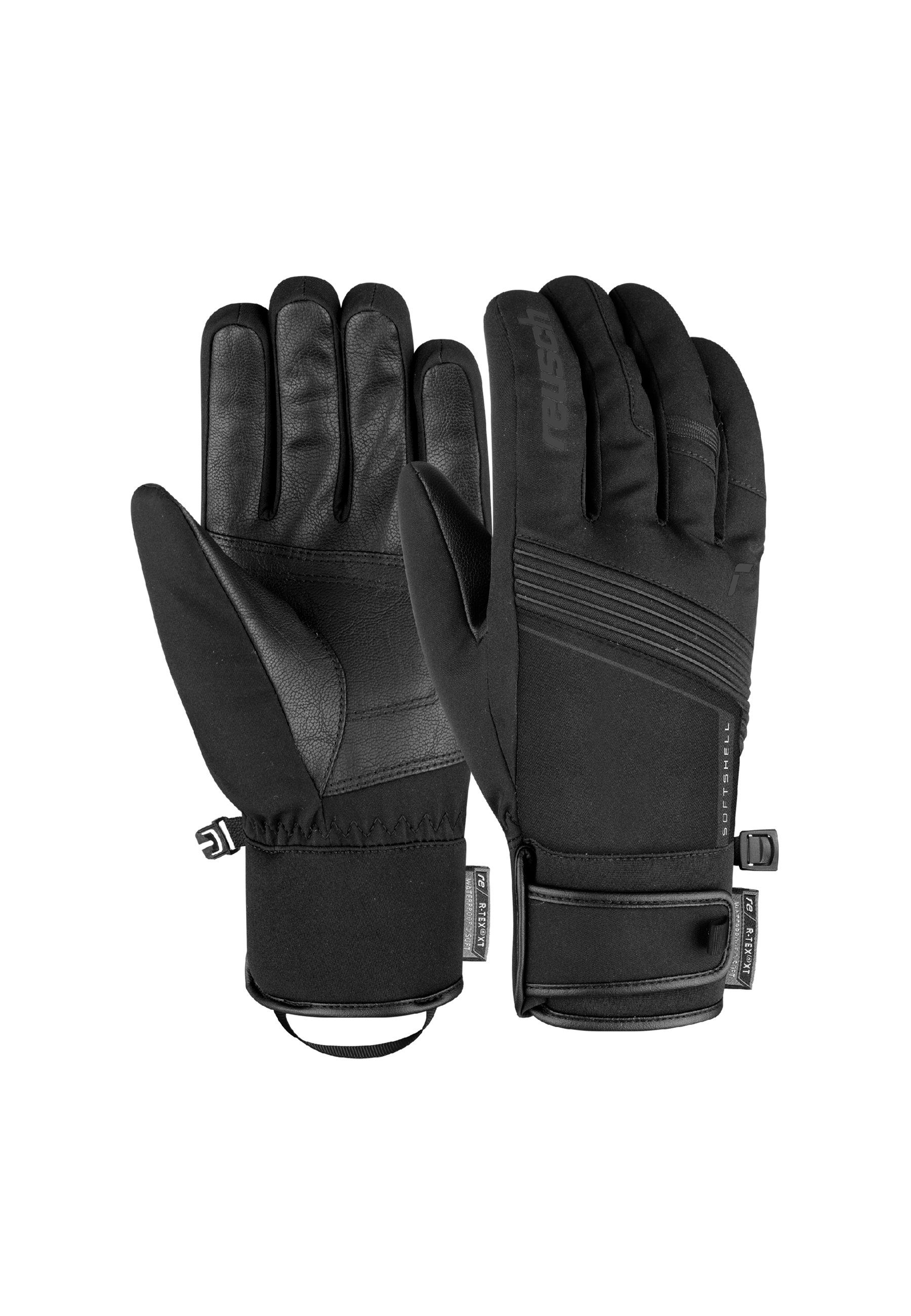 Reusch Skihandschuhe aus Material R-TEX® Luca XT hochwertigem schwarz