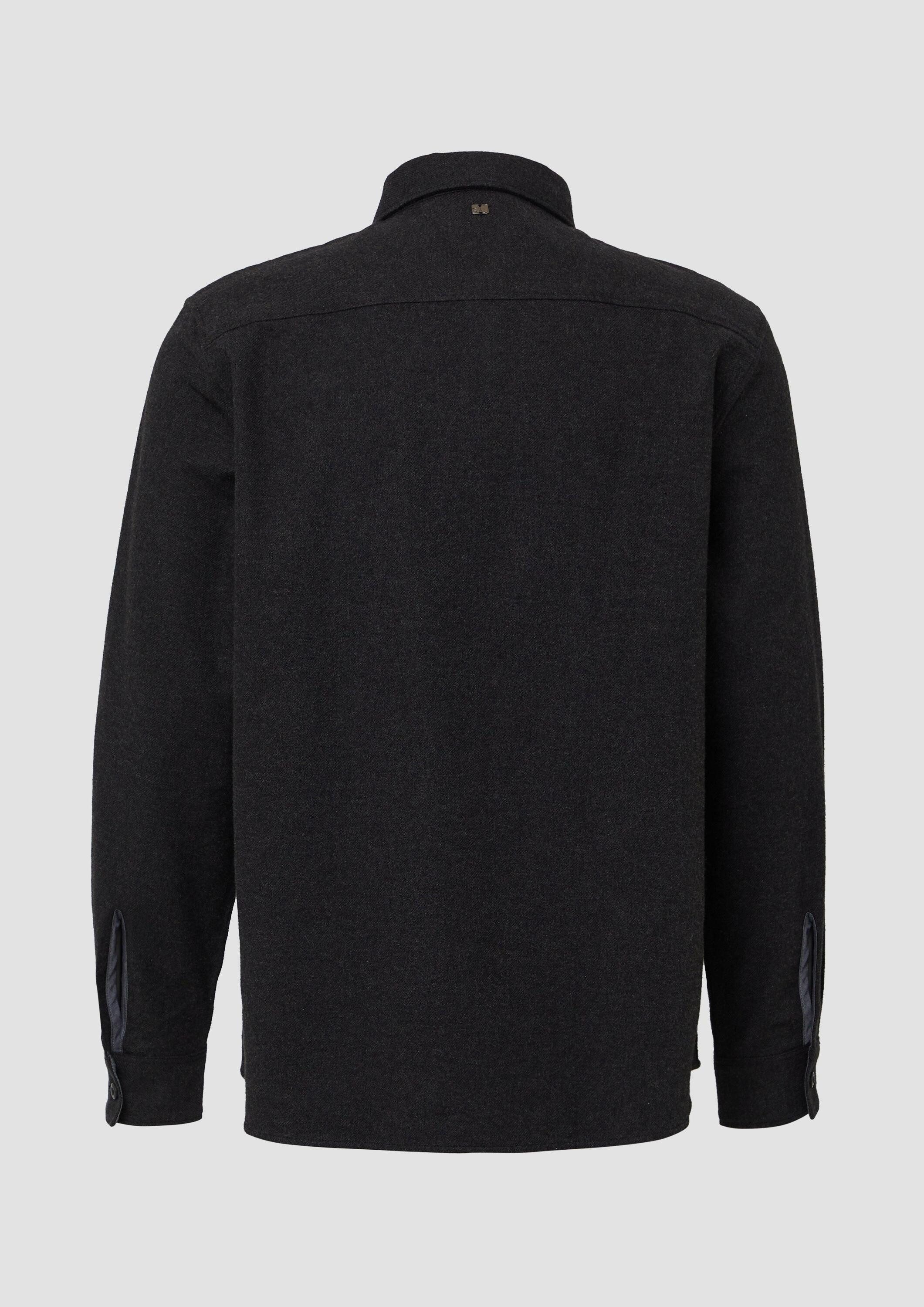 s.Oliver Hemdjacke Hemd Weiches Overshirt mit aufgesetzter Brusttasche günstig online kaufen