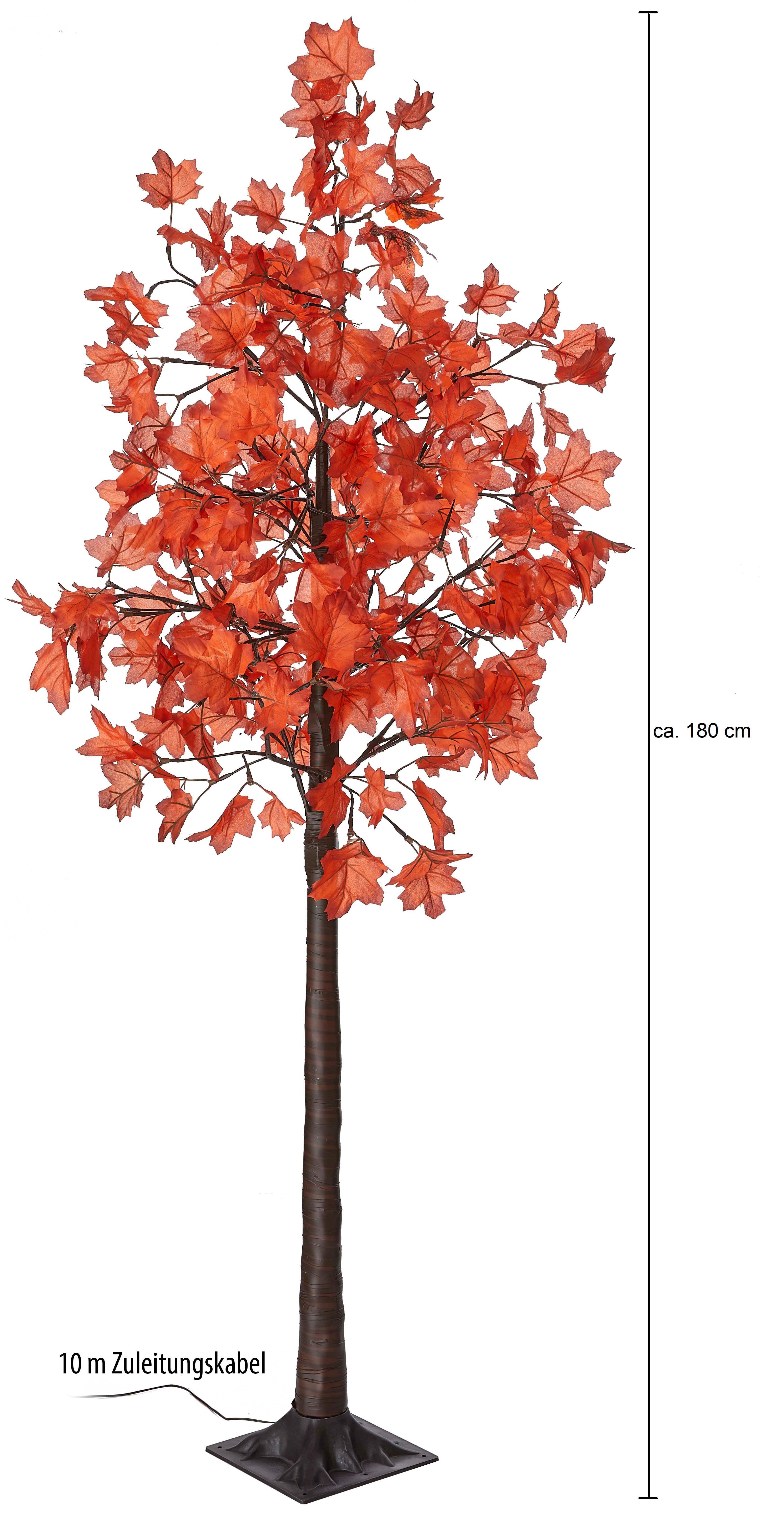 Northpoint LED Baum Herbstbaum Herbstdeko Lichtbaum in Ahorn-Optik In- & Outdoor