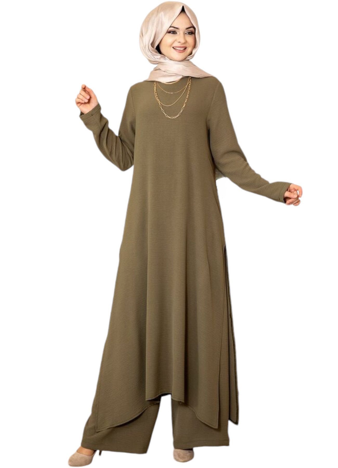 fashionshowcase Longtunika Damen Zweiteiler Set - günstig online kaufen