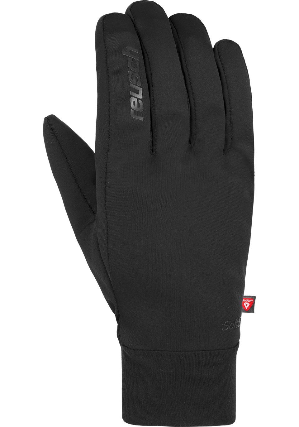 Reusch Skihandschuhe Walk enganliegender Passform schwarz-schwarz mit TOUCHTEC