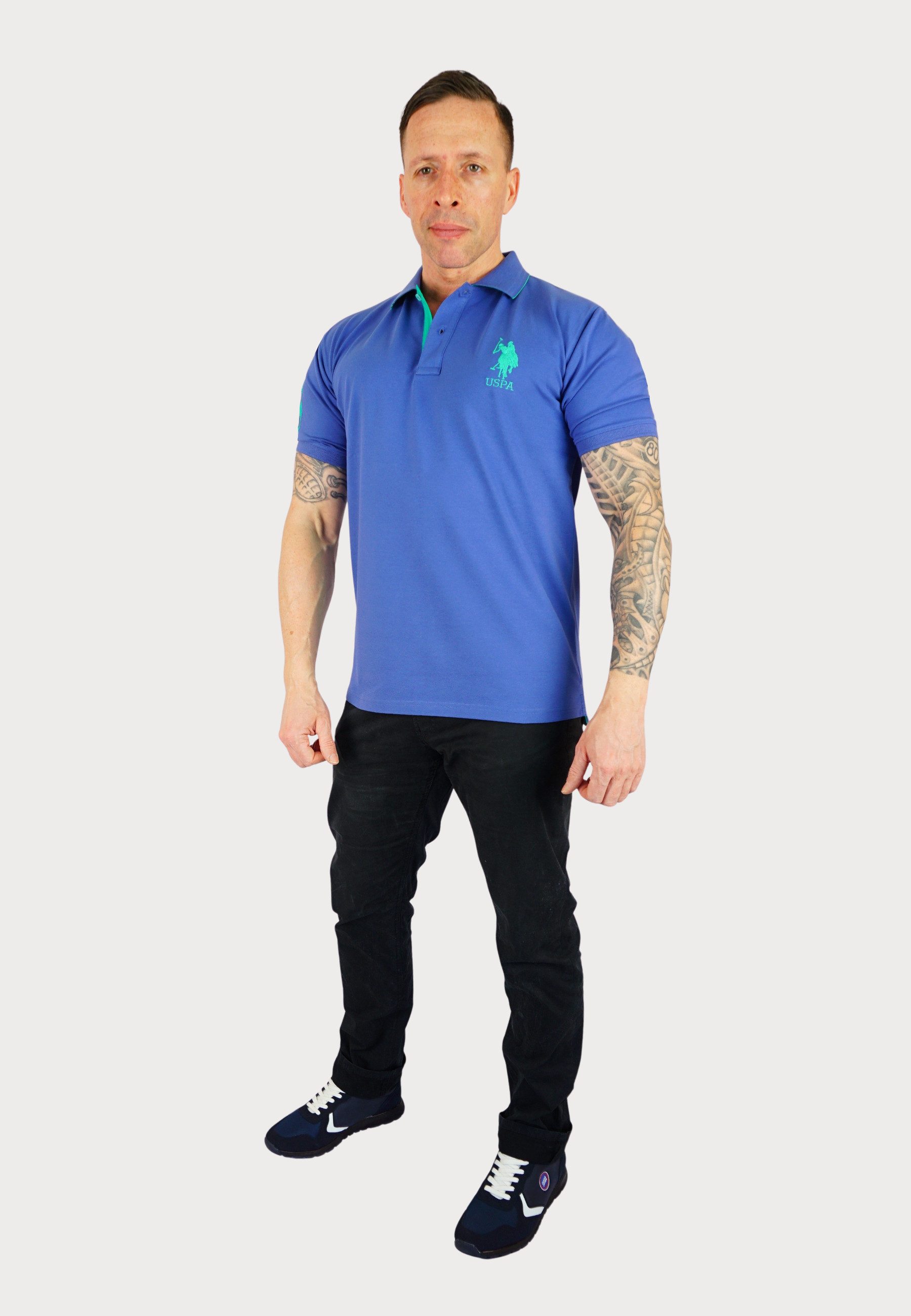 U.S. Polo Assn. Poloshirt Poloshirt Shirt Big DBH no 3 (1-tlg., 1)
