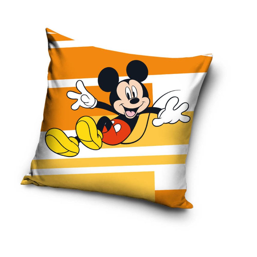 Disney Dekokissen Mickey Mouse Velour Kissen Dekokissen 40 x 40 cm
