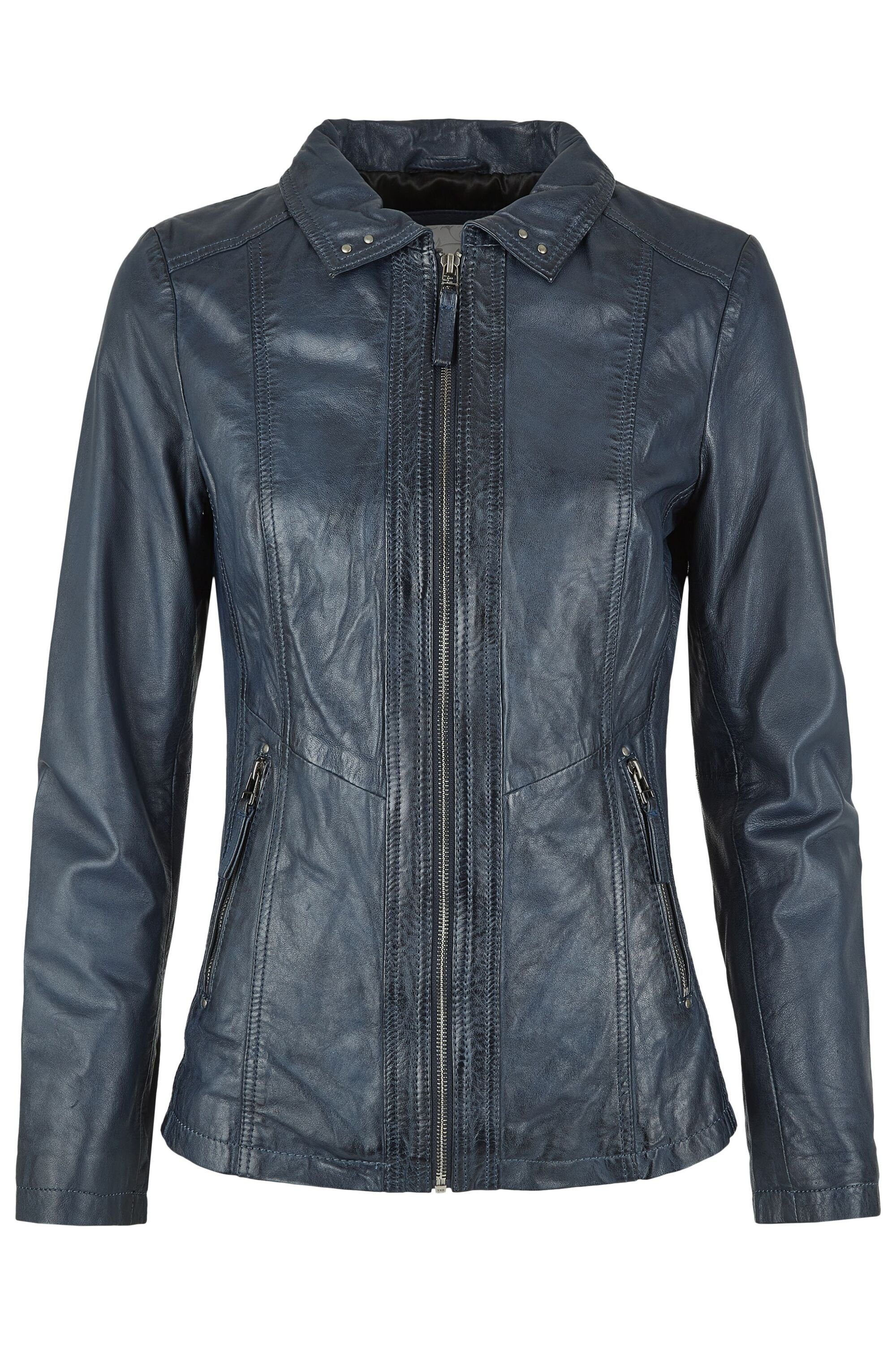 7eleven Lederjacke SEJOHANNA (1-St) mit Nieten günstig online kaufen