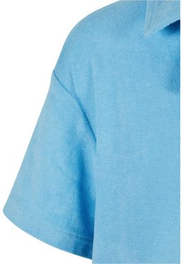 URBAN CLASSICS Langarmhemd Urban Classics Damen Ladies Towel Resort Shirt