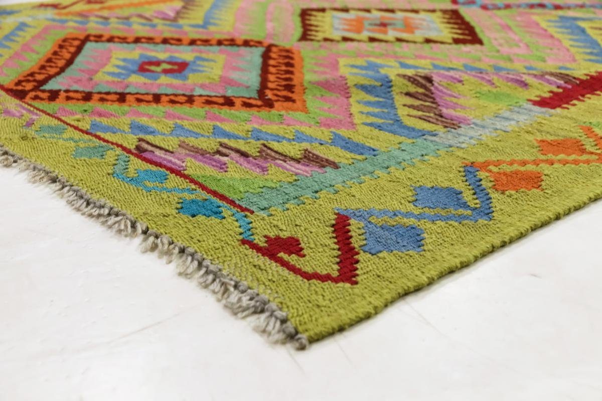Orientteppich, Nain Trading, Höhe: Moderner Afghan mm Orientteppich Kelim rechteckig, Heritage Handgewebter 3 99x165