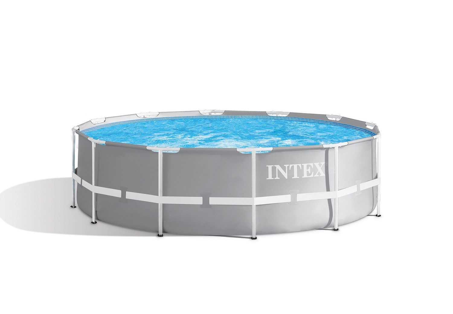 Intex Pool Intex Swimming Pool Ø 366 x 99 cm Frame Pool Set Prism Rondo 26716 (Set)