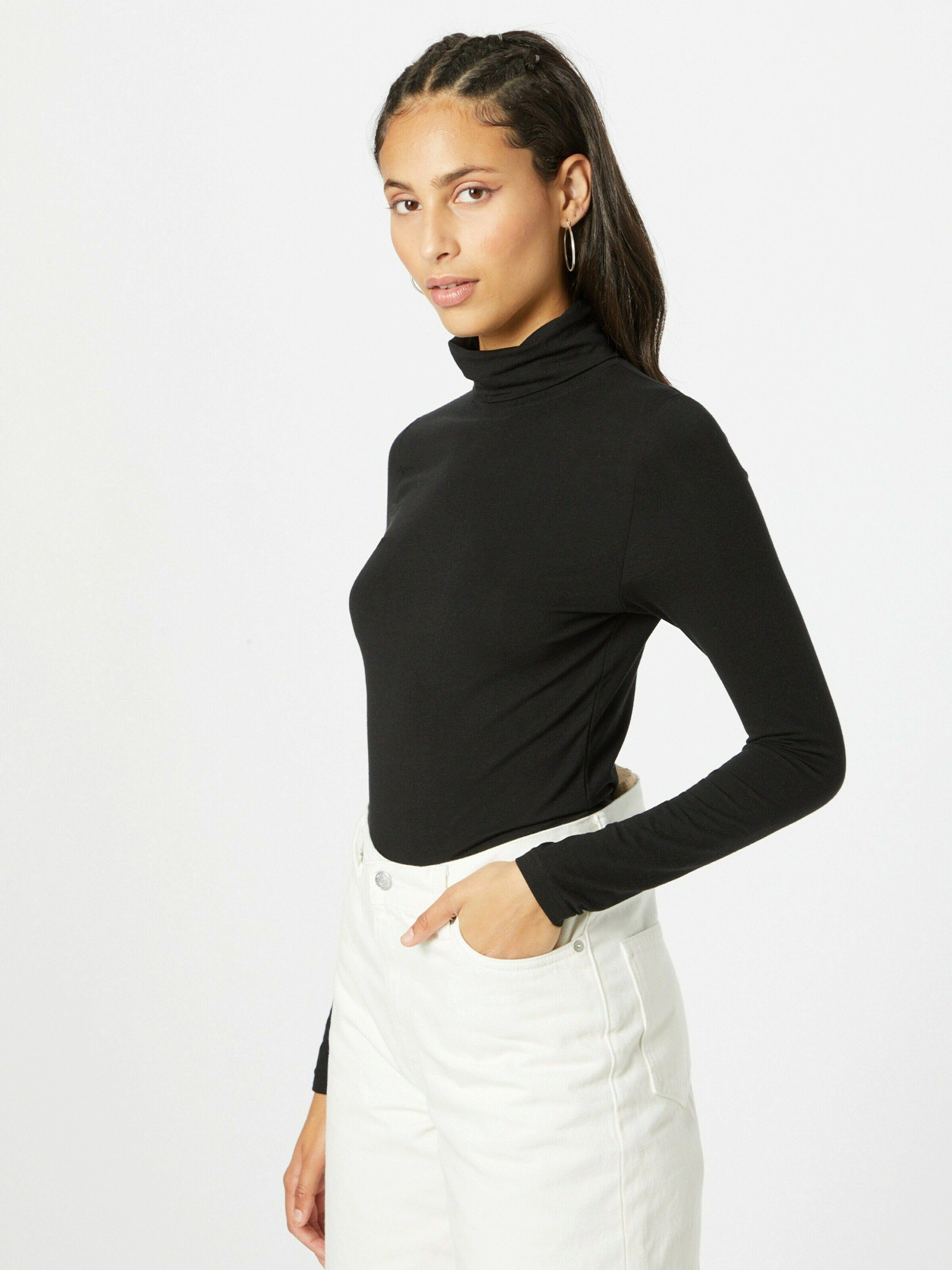 b.young Langarmshirt BYPamila (1-tlg) Plain/ohne Details