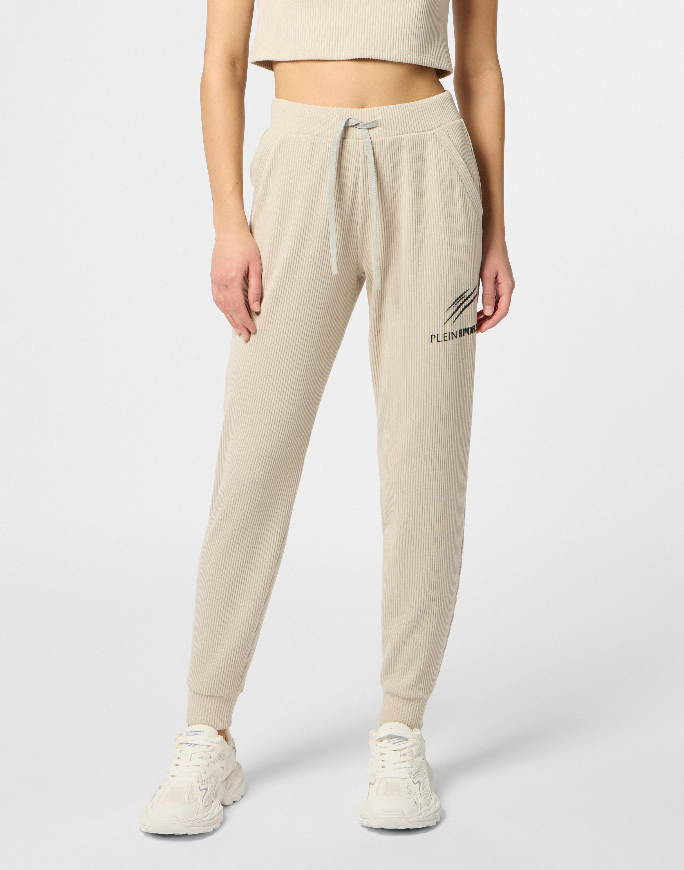 PLEIN SPORT Jogginghose Ribbed Joggers Scratch