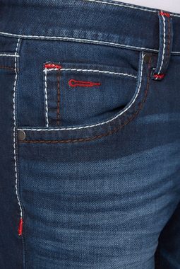 CAMP DAVID Regular-fit-Jeans mit breiten Nähten