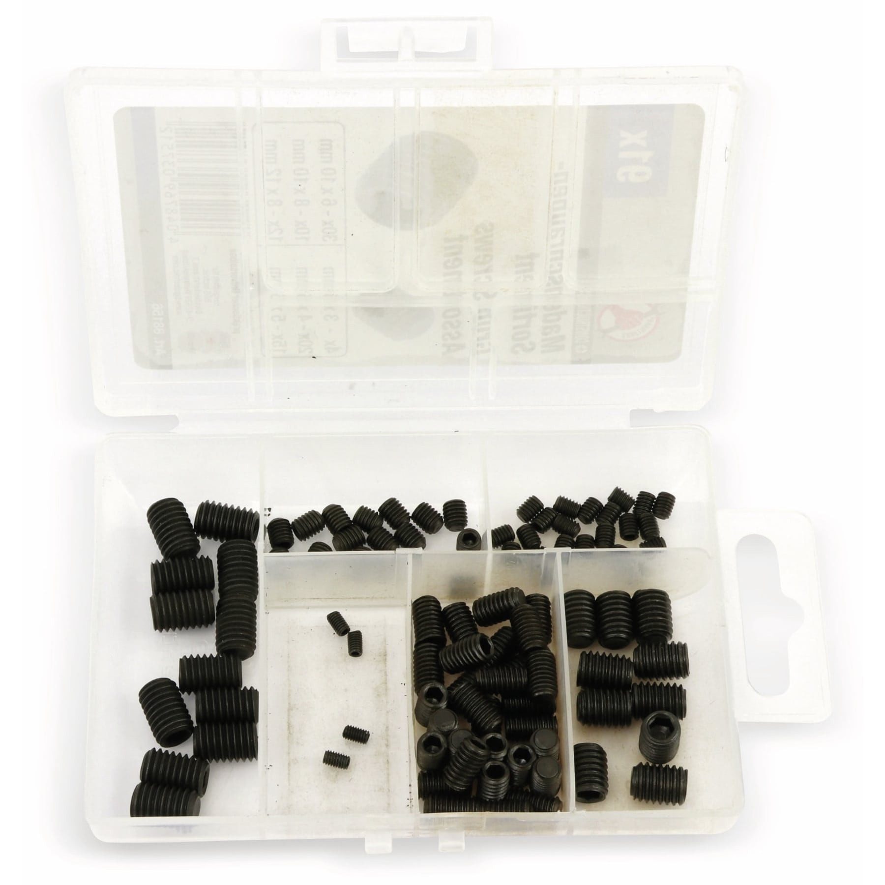 Schraube BGS TECHNIC Madenschrauben-Sortiment, 91 Stück