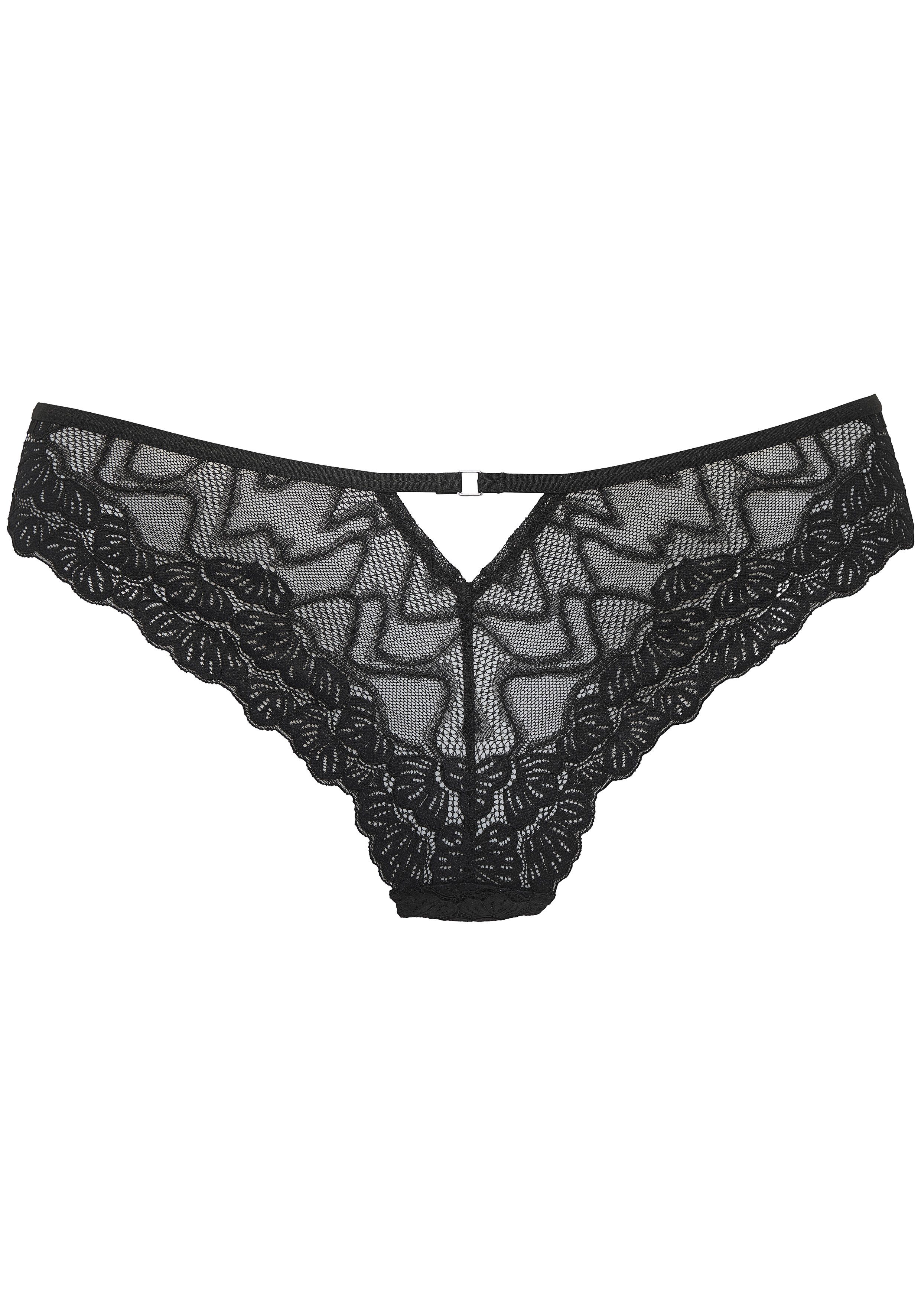 LASCANA String Romea mit sexy Cut-Outs und feinem Ringaccessoire