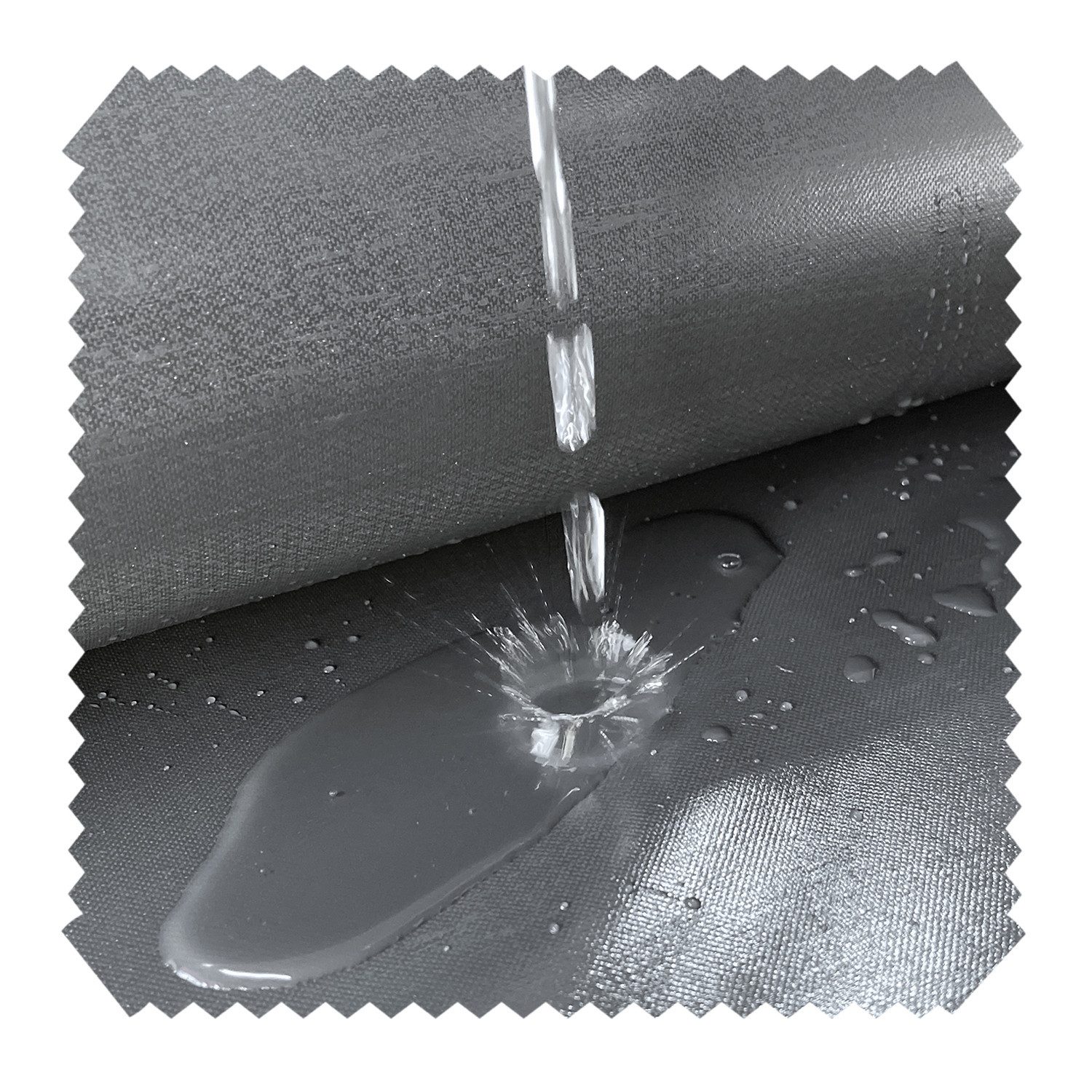 novely® Stoff WOODY WATERPROOF UV+ Persenning Tarp Wasserdicht Abdeckstoff, Wasserabweisend, wasserdicht, UV-beständig, robust, Meterware, 1lfm