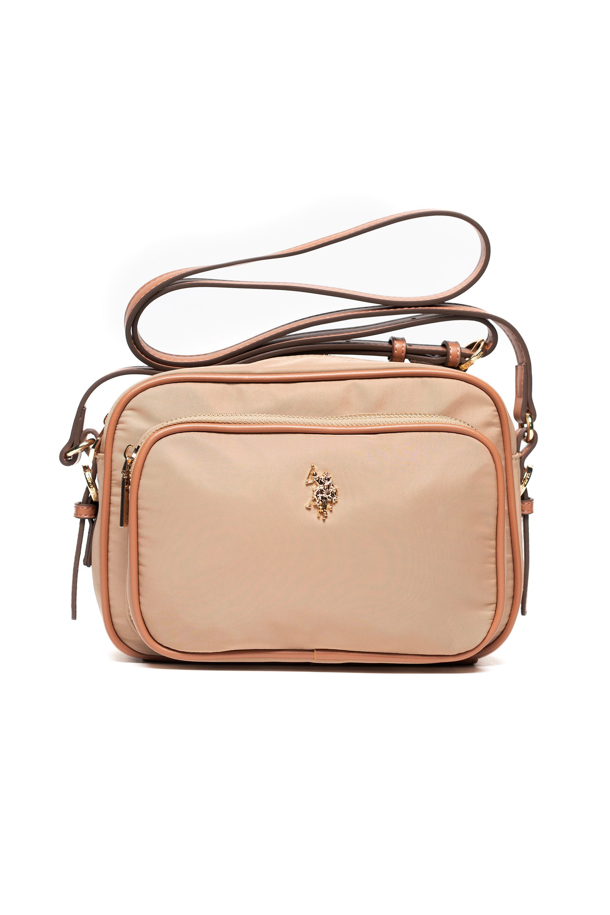 U.S. Polo Assn. HOUSTON CROSSBODY WITH POCKET BAG Damen, Schultertasche Damen, kleine Handtasche, Fashion, Lifestyle, Sale
