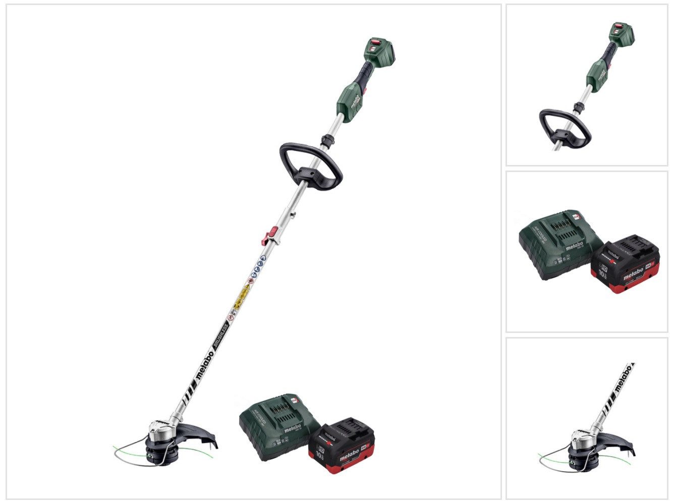 metabo Akku-Rasentrimmer RTD 18 LTX BL 30 18 V 30 cm Brushless + 1x Akku 10,0 Ah + Ladegerät