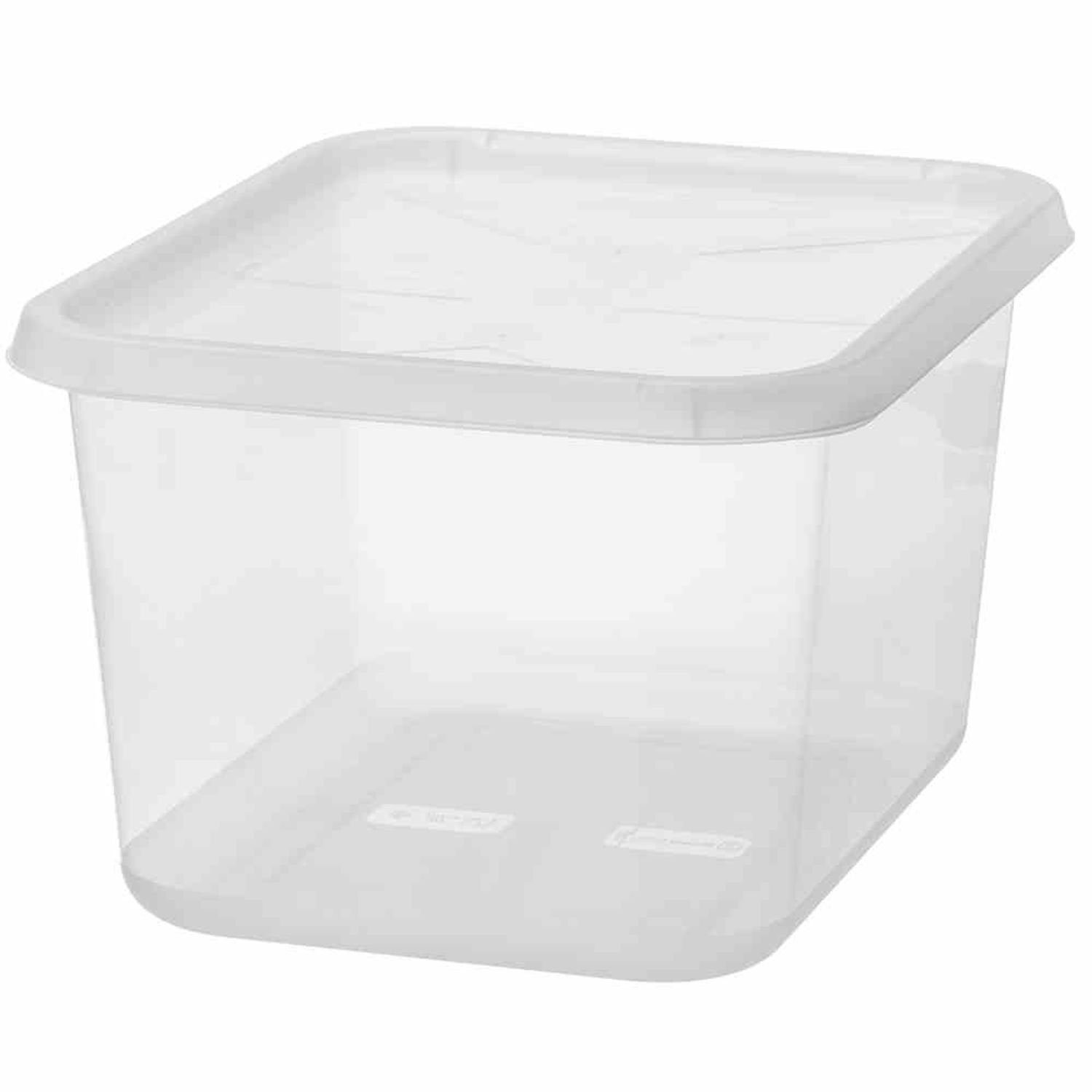 Aufbewahrungsbox BasicBox M 25 l transparent SmartStore Basic M