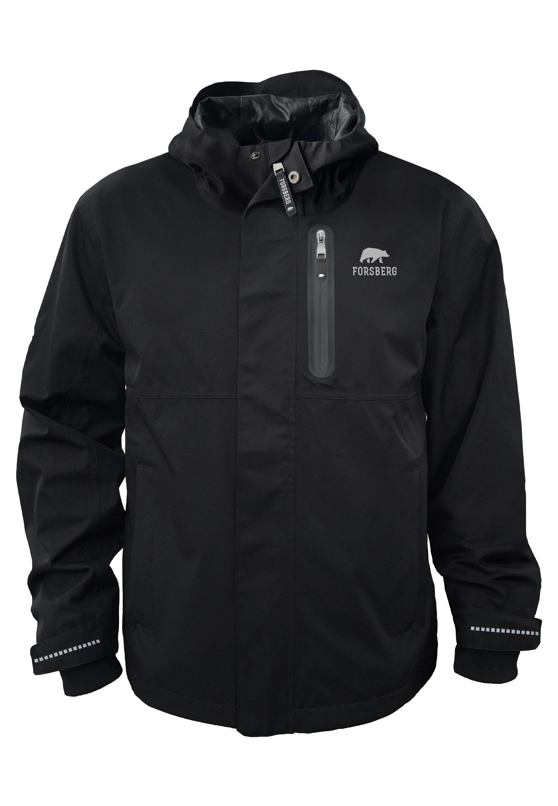 FORSBERG Allwetterjacke Allwetterjacke mit Brusttasche