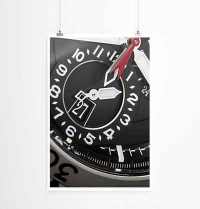 Sinus Art Poster Künstlerische Fotografie 60x90cm Poster Luxuriöse Schweizer Uhr
