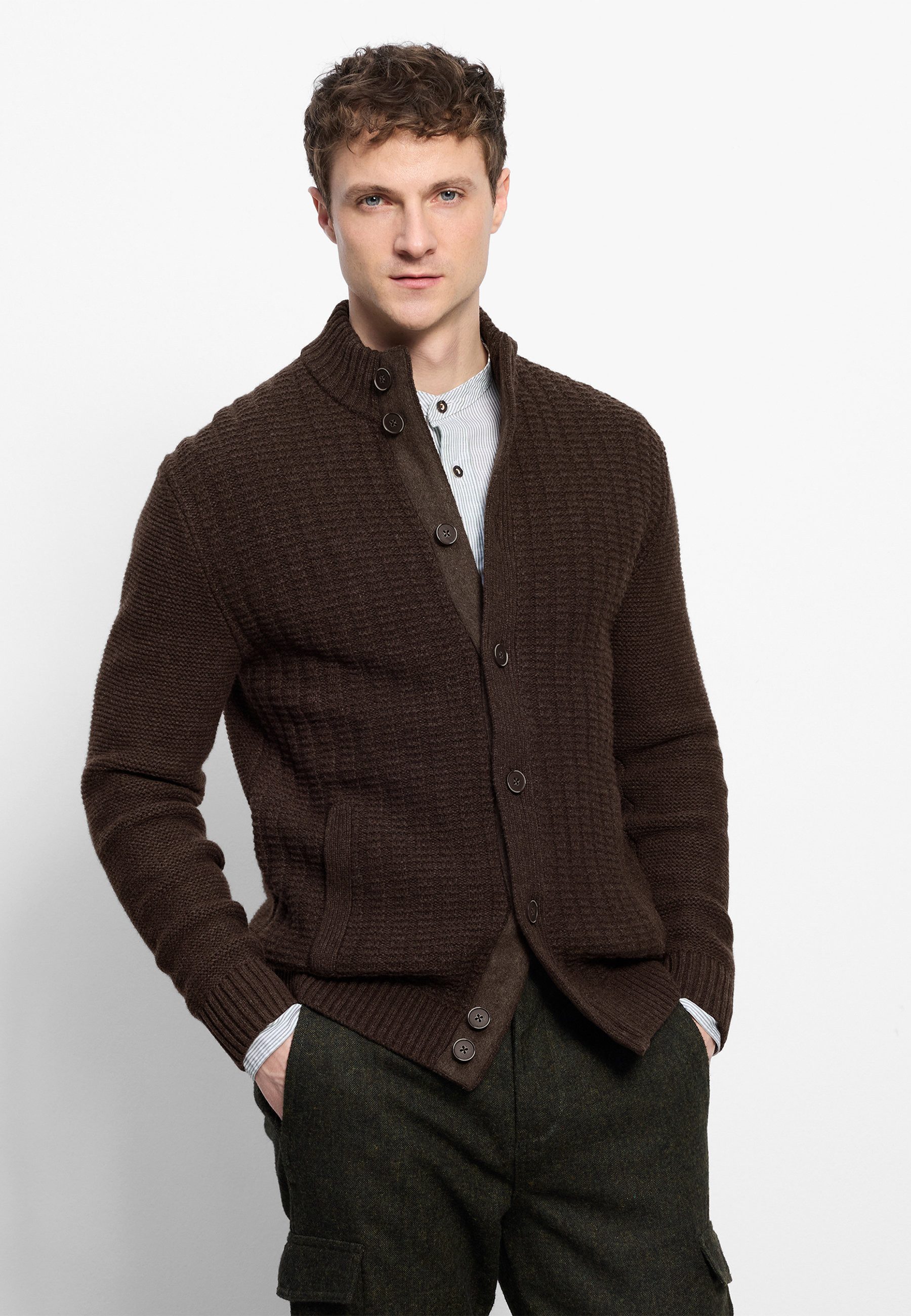 OLYMP Strickpullover OLYMP Casual Strick, regular fit