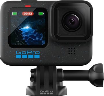 GoPro HERO 12 Action Cam (2x opt. Zoom, 5,3K Auslösung, 156° Sichtfeld, Bildstabilisierung, HDR, wasserdicht)