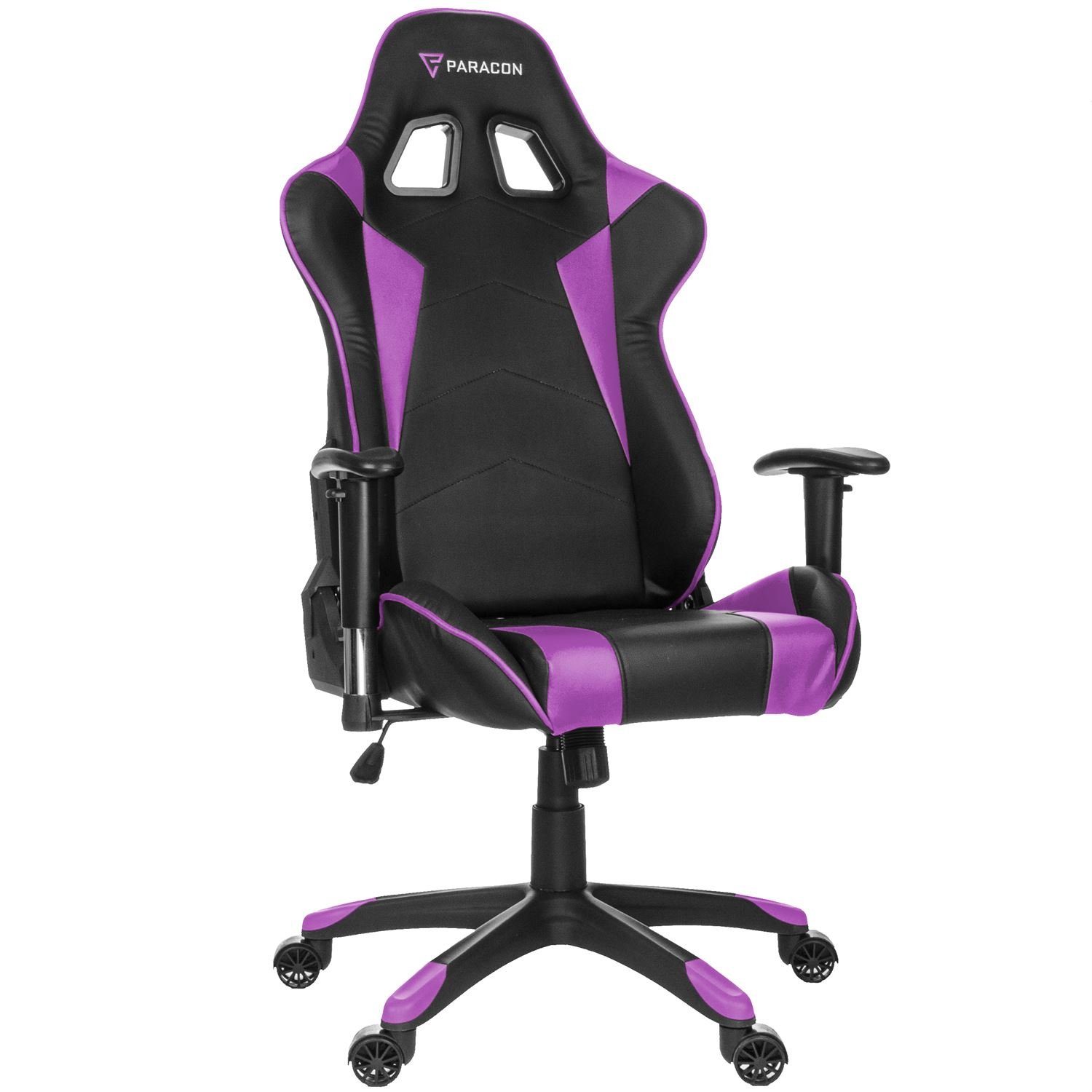 ebuy24 Gaming-Stuhl Paracon Pink Gaming und Stuhl inkl. Knight Nackenkissen