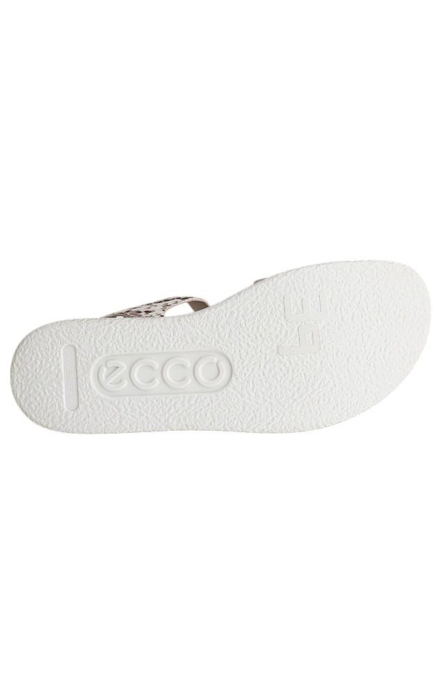 Ecco Flowt (Leder) beige/weiss Damen Sandale