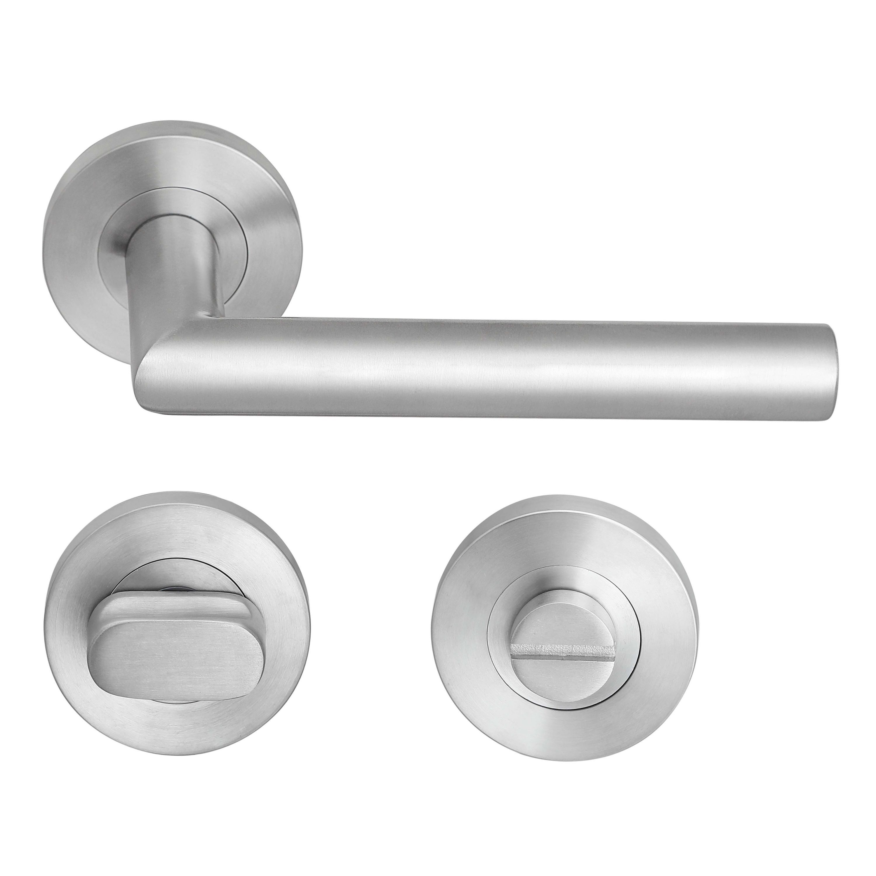 MeinTürgriff Drückergarnitur Tortola Edelstahl Türgriff für Innentüren Rose günstig online kaufen