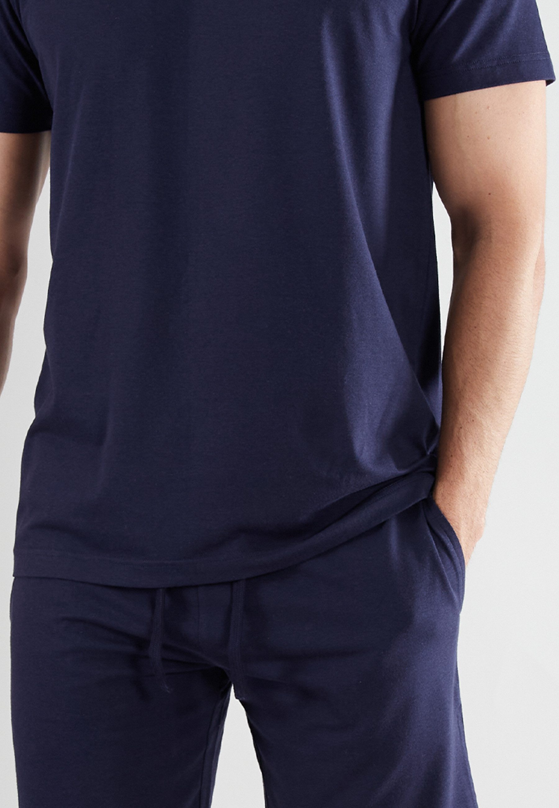 bugatti Shorty BUGATTI Herren Shorty blau uni (1 tlg)