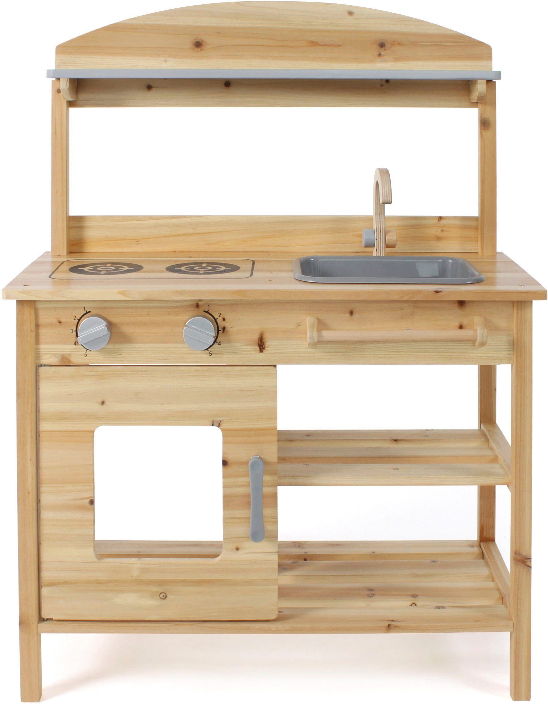 CHIC2000 Outdoor-Spielküche Spiel-Matschküche Holz, mit Sound günstig online kaufen
