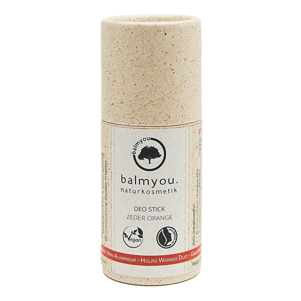 balmyou Deo-Stift Deo Stick - Zeder Orange 50g
